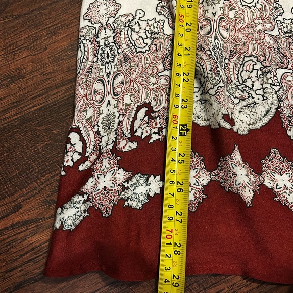Coco & Jaimeson Oversized Hippie Boho Peasant Balloon Sleeve Tunic Top Womens M - Picture 8 of 8